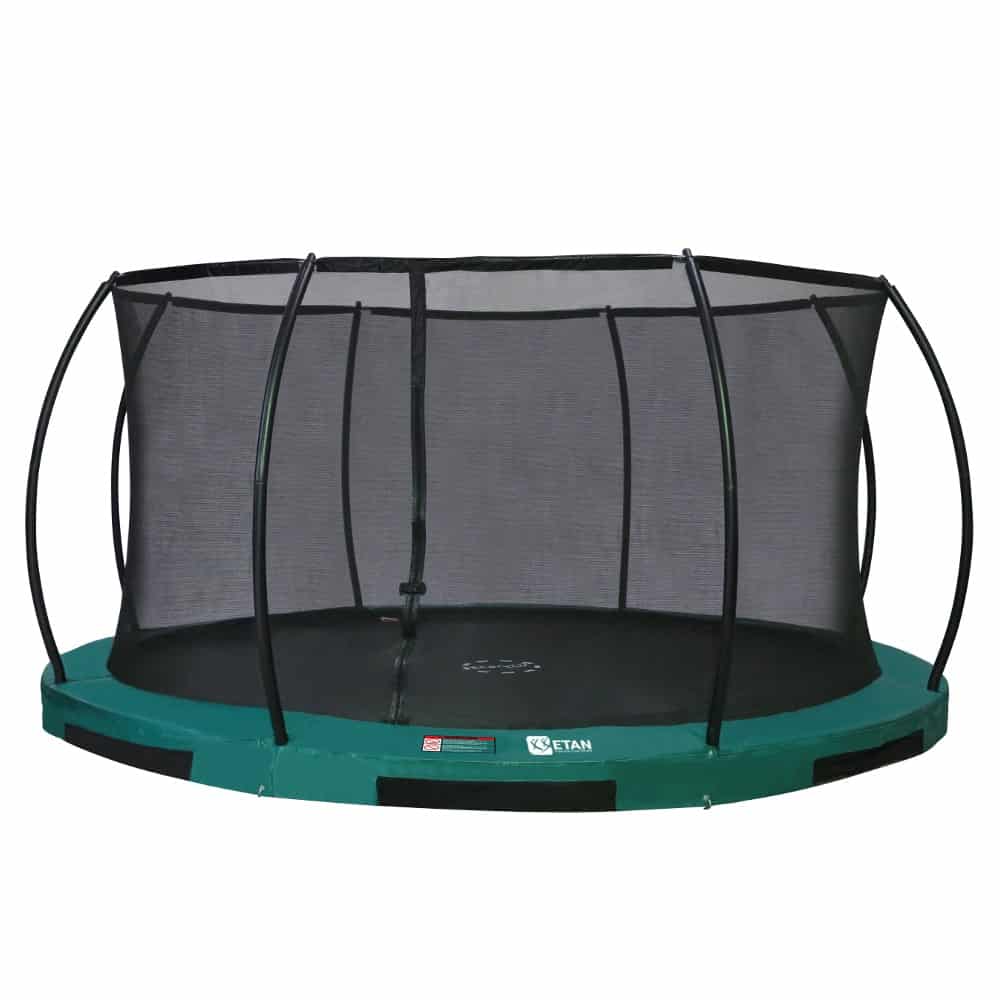 Etan Hi-Flyer Inground trampoline met net 427 cm / 14ft groen2
