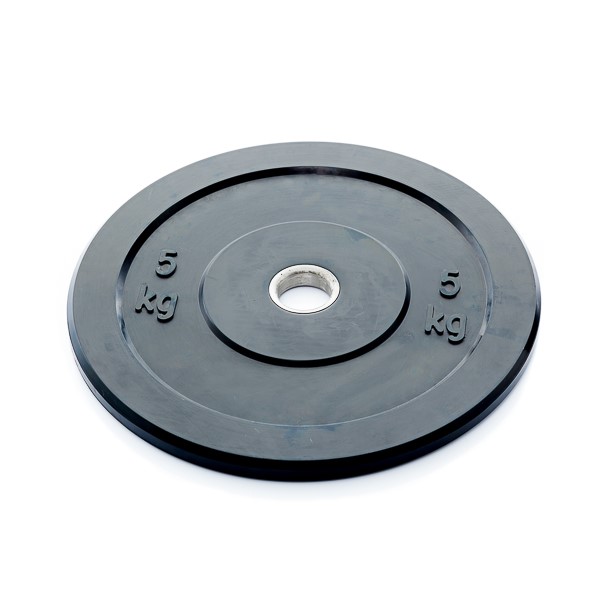 Muscle Power Olympische Bumper Plate Halterschijf - 50 mm - 5 kg